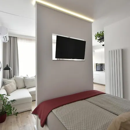 Modern A Belvaros Koezepen Parkoloval- Kata Studioapartman Győr