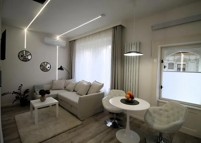 Apartament Modern A Belvaros Koezepen Parkoloval- Kata Studioapartman Győr
